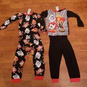 Yo kai pjs 2 sets size 6 fits like a 5